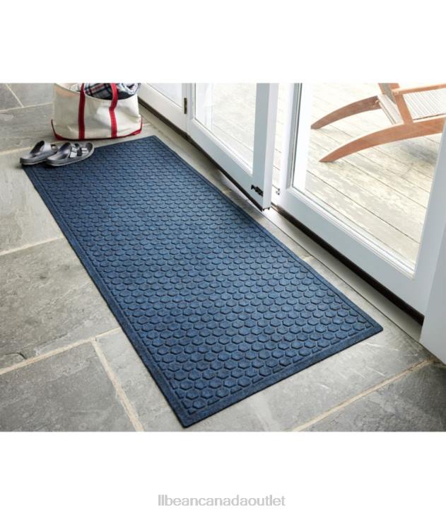 Home Goods Dark Blue H8XZ5584 Washable Waterhog Runner Honeycomb Unisex L.L.Bean