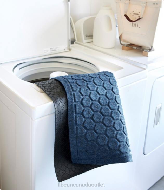 Home Goods Dark Blue H8XZ5584 Washable Waterhog Runner Honeycomb Unisex L.L.Bean