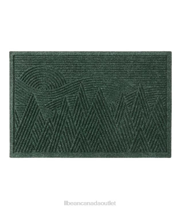 Home Goods Evergreen H8XZ4325 Everyspace Recycled Waterhog Doormat Mountain Scene Unisex L.L.Bean
