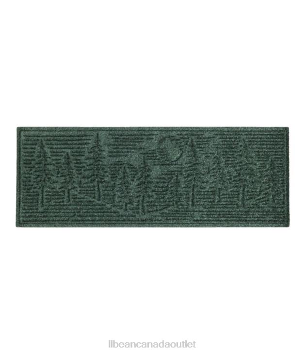 Home Goods Evergreen H8XZ4430 Everyspace Recycled Waterhog Runner Pine Trees Unisex L.L.Bean