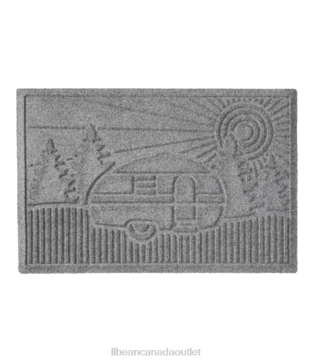Home Goods Medium Gray H8XZ4468 Everyspace Recycled Waterhog Doormat Camper Unisex L.L.Bean