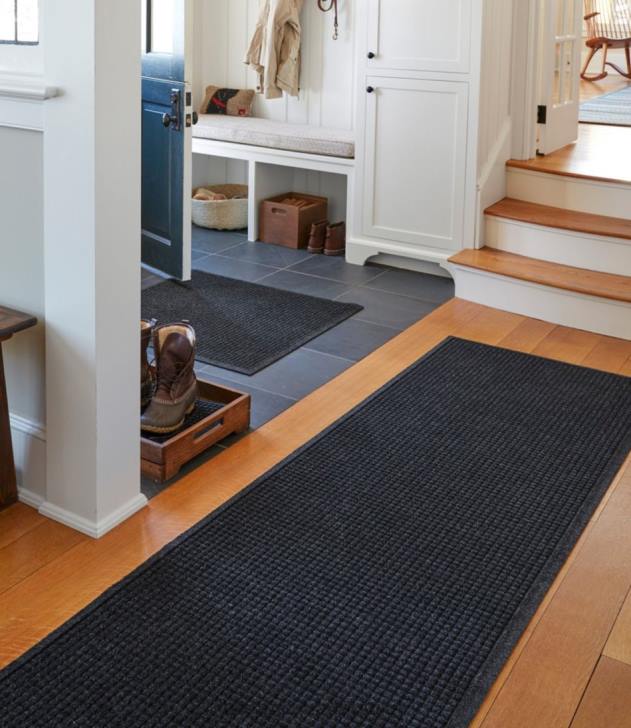 Home Goods Medium Gray H8XZ7325 Everyspace Recycled Waterhog Runner Unisex L.L.Bean