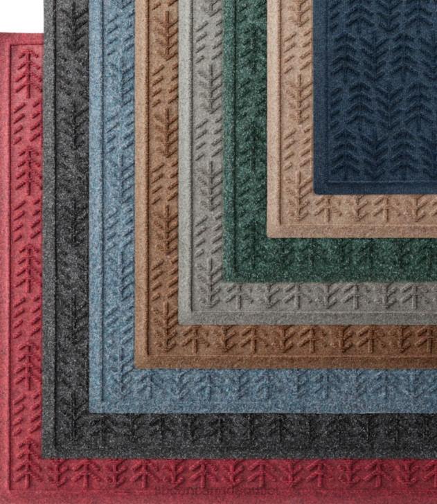 Home Goods Medium Gray H8XZ7336 Everyspace Recycled Waterhog Mat Set of Four Unisex L.L.Bean