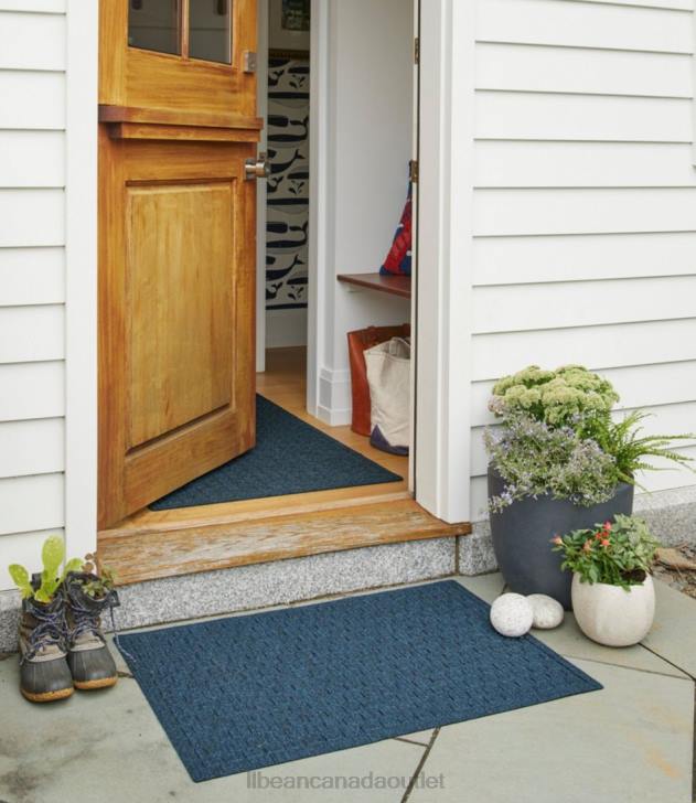 Home Goods Sand H8XZ2498 Washable Waterhog Doormat Honeycomb Unisex L.L.Bean