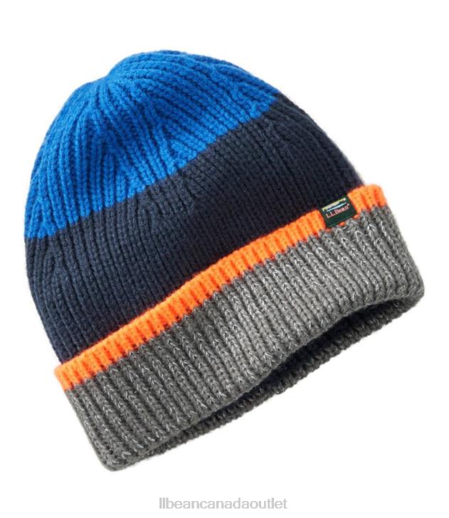 Clothing Deep Sapphire/Indigo Ink H8XZ5724 Beanie Kids L.L.Bean