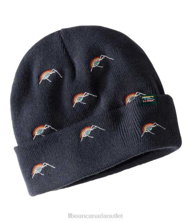 Clothing Navy Mountain Rainbow H8XZ4660 Beanie Kids L.L.Bean