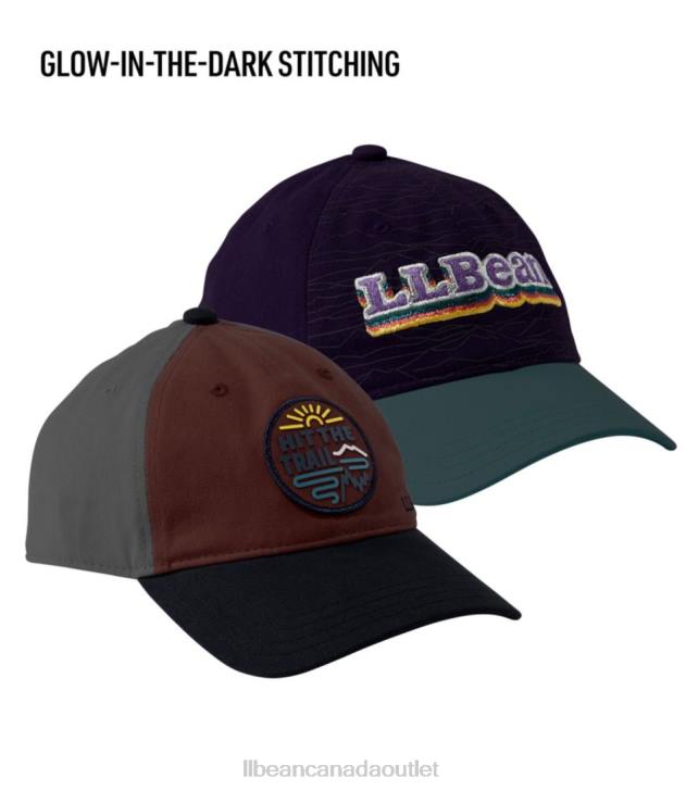 Clothing Pale Khaki Vacationland H8XZ5938 Cotton Baseball Hat Kids L.L.Bean