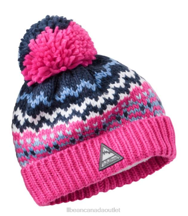 Clothing Pink Berry H8XZ3045 Chunky Yarn Hat Kids L.L.Bean