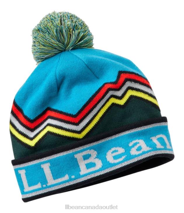 Clothing Mallard Teal Reflective H8XZ4991 Pom Hat Kids L.L.Bean