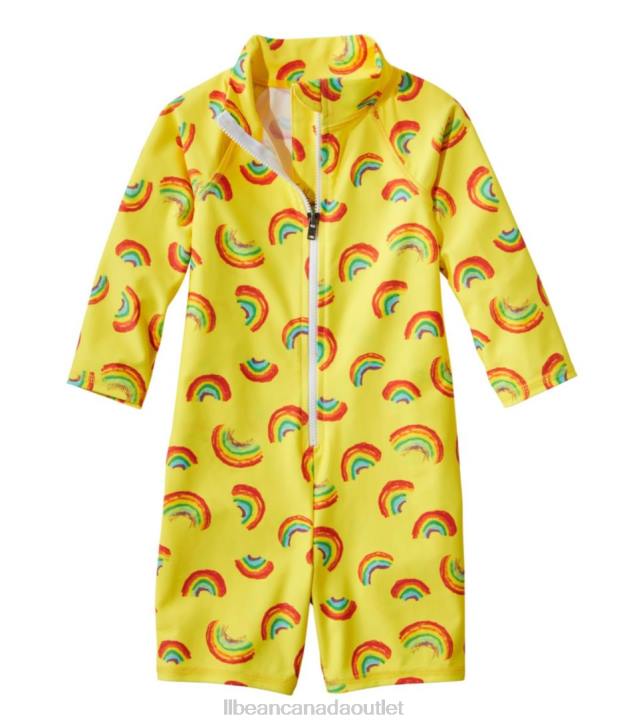 Clothing Yellow Sun Rainbow H8XZ4928 Sun-and-Surf Bodysuit Kids L.L.Bean