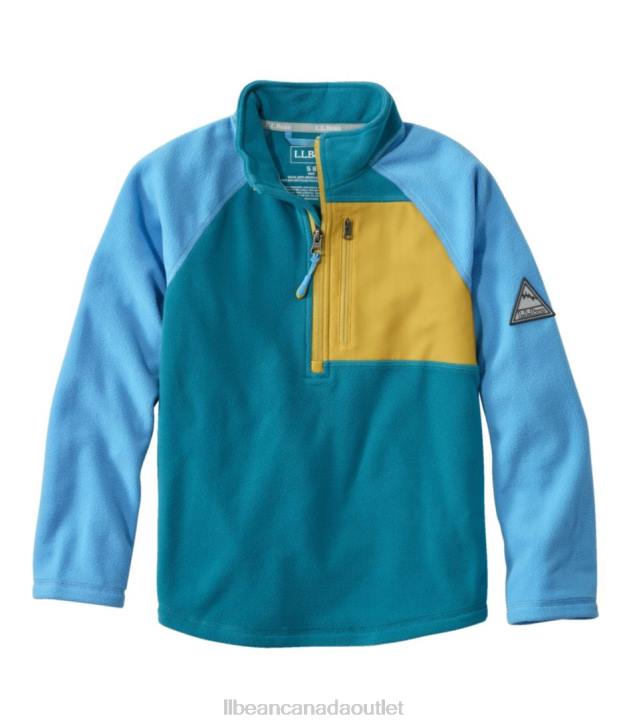 Clothing Mallard Teal/Cool Blue H8XZ167 Fitness Fleece Kids L.L.Bean
