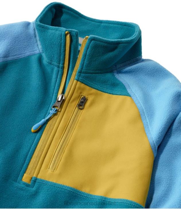 Clothing Mallard Teal/Cool Blue H8XZ167 Fitness Fleece Kids L.L.Bean