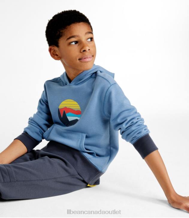 Clothing Moonlight Blue H8XZ904 Athleisure Hoodie Kids L.L.Bean