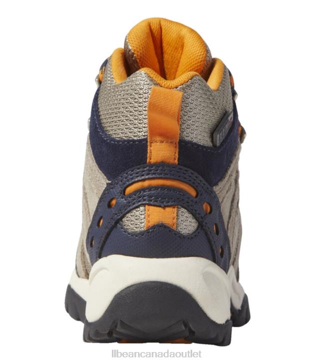 Footwear Black/Silver Blue H8XZ3795 Trail Model Hikers Kids L.L.Bean