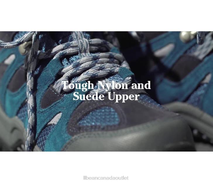 Footwear Black/Silver Blue H8XZ3795 Trail Model Hikers Kids L.L.Bean