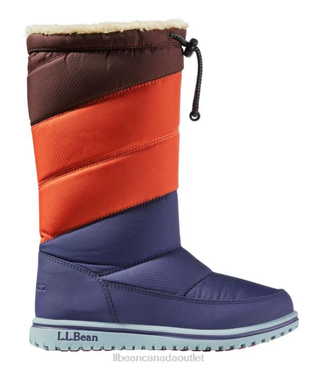 Footwear Night/Orange H8XZ1178 Ultralight Snow Boots Kids L.L.Bean