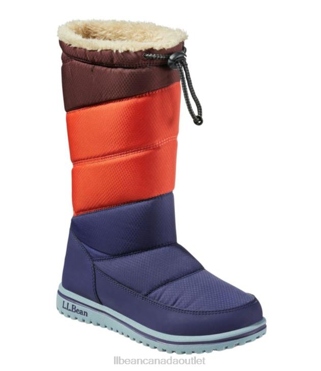 Footwear Night/Orange H8XZ1178 Ultralight Snow Boots Kids L.L.Bean