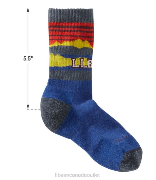 Footwear Deep Admiral Blue H8XZ1118 Katahdin Socks Kids L.L.Bean
