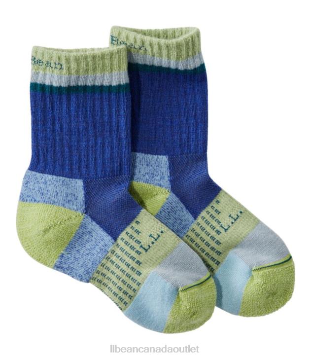 Footwear Indigo Ink/Seedling H8XZ4687 Athletic Crew Socks Kids L.L.Bean