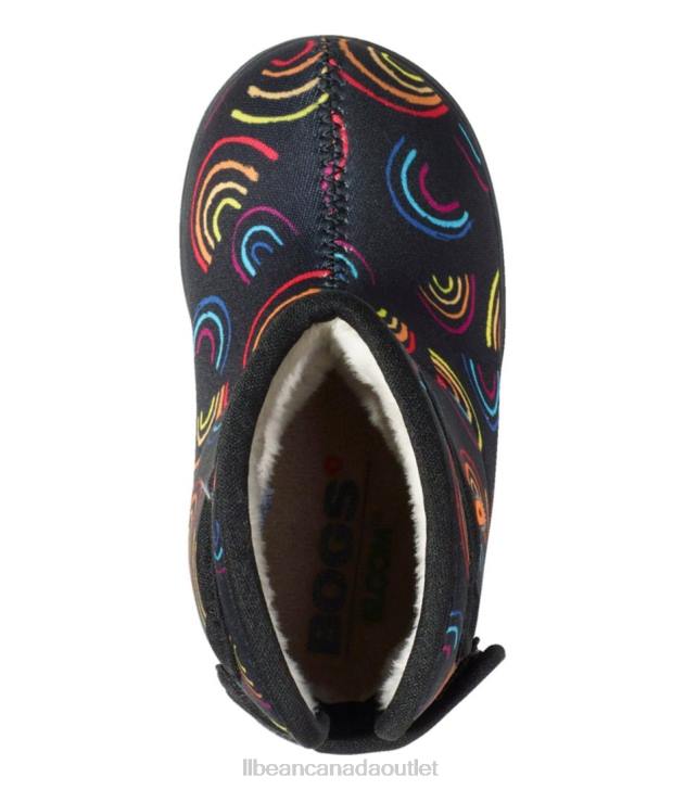 Footwear Wild Rainbows Black Multi H8XZ1067 Baby Bogs Kids L.L.Bean