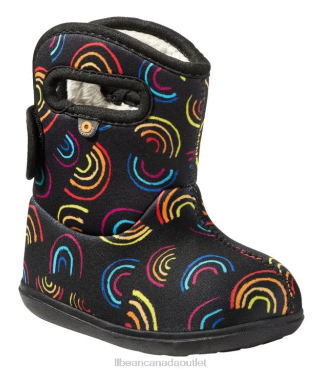 Footwear Wild Rainbows Black Multi H8XZ1067 Baby Bogs Kids L.L.Bean
