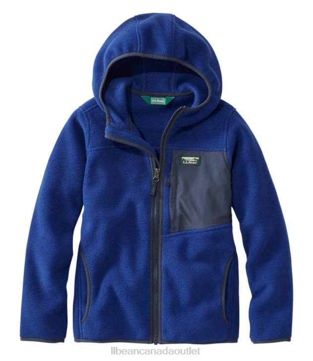 Outerwear Indigo Ink/Carbon Navy H8XZ3648 Retro Mountain Classic Fleece Jacket Kids L.L.Bean