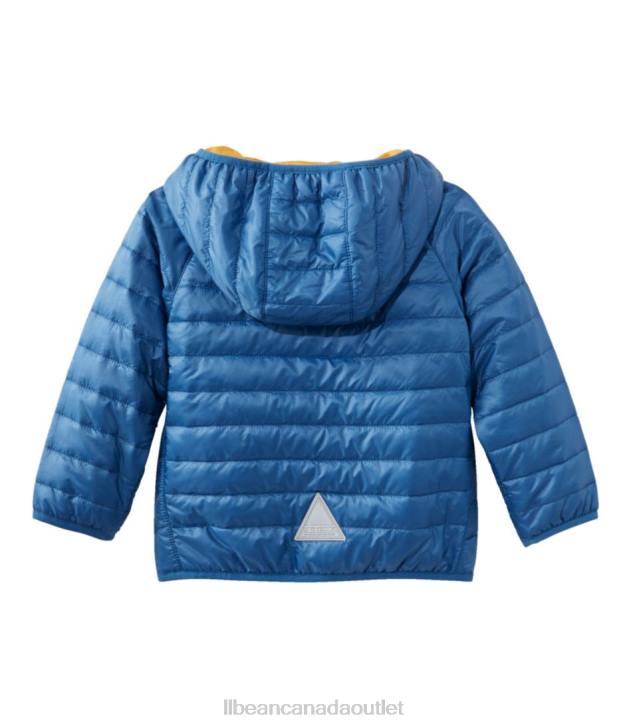 Outerwear Marine Blue H8XZ3673 Primaloft Packaway Hooded Jacket Kids L.L.Bean