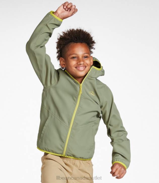 Outerwear Olive Gray H8XZ3932 No Fly Zone Jacket Kids L.L.Bean