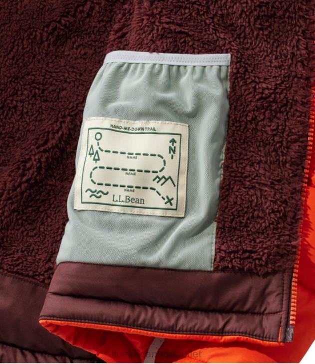 Outerwear Pink Berry H8XZ6081 Down Jacket Kids L.L.Bean