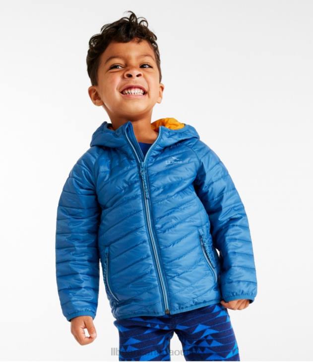 Outerwear Soft Juniper H8XZ5127 Primaloft Packaway Hooded Jacket Kids L.L.Bean