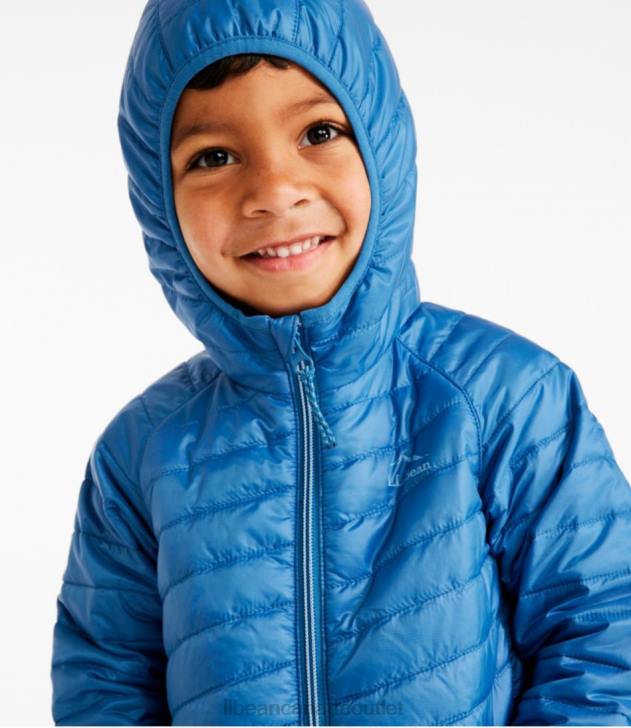 Outerwear Soft Juniper H8XZ5127 Primaloft Packaway Hooded Jacket Kids L.L.Bean