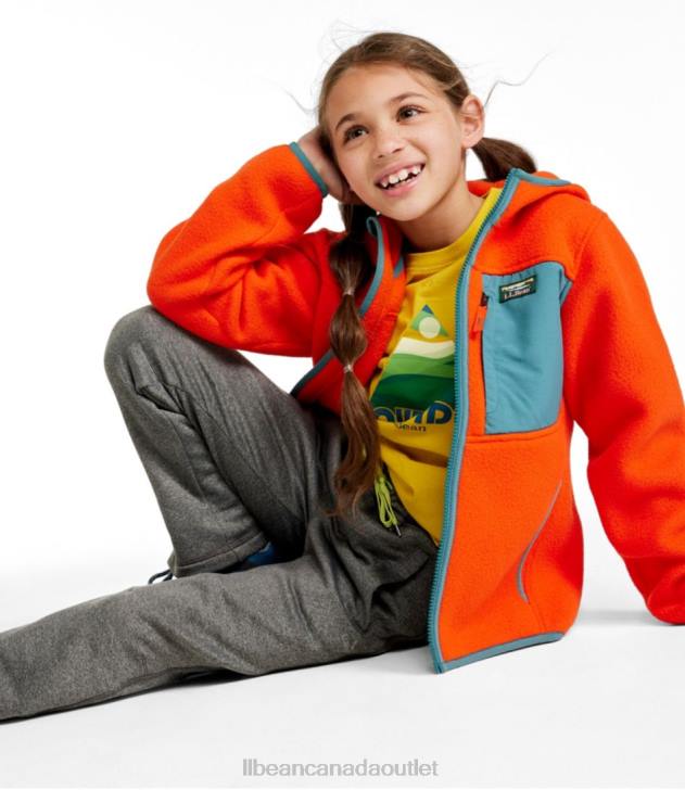 Outerwear Sugarplum/Carbon Navy H8XZ5112 Retro Mountain Classic Fleece Jacket Kids L.L.Bean