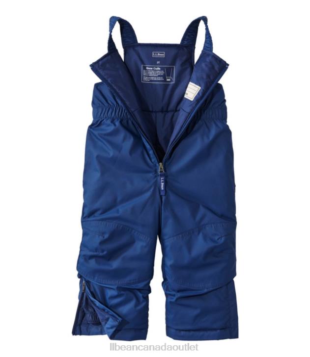 Outerwear Alpine Blue H8XZ923 Cold Buster Snow Bibs Kids L.L.Bean