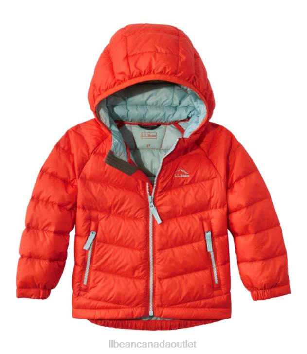 Outerwear Cherry Tomato H8XZ876 Infants' and Toddlers' Ultralight 650 Down Jacket Kids L.L.Bean