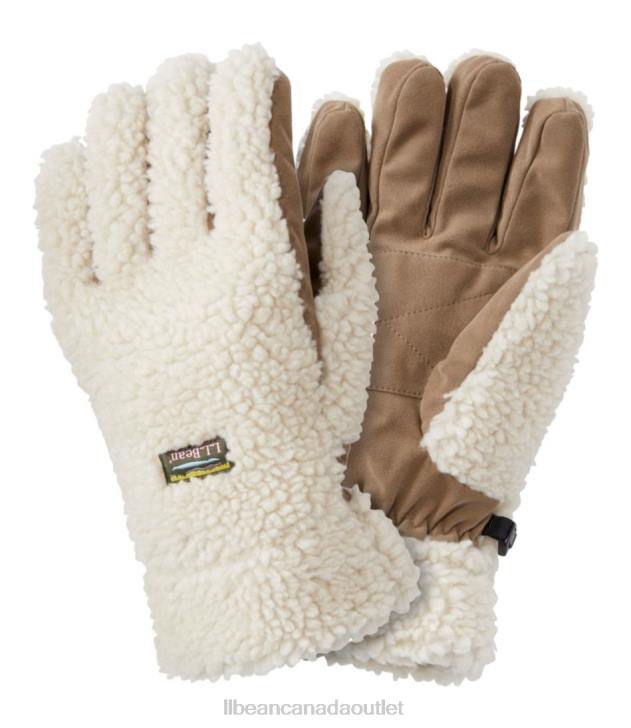 Accessories Natural H8XZ3563 Mountain Pile Fleece Gloves Men L.L.Bean