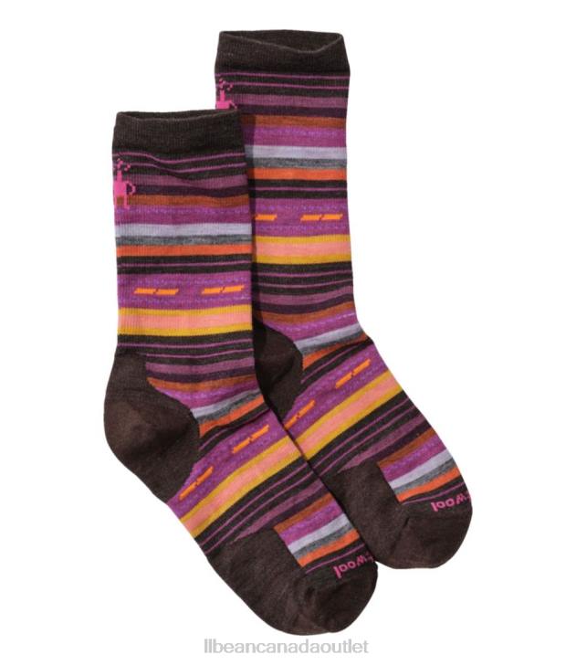 Accessories Chestnut H8XZ774 Smartwool Everyday Margarita Crew Sock Men L.L.Bean
