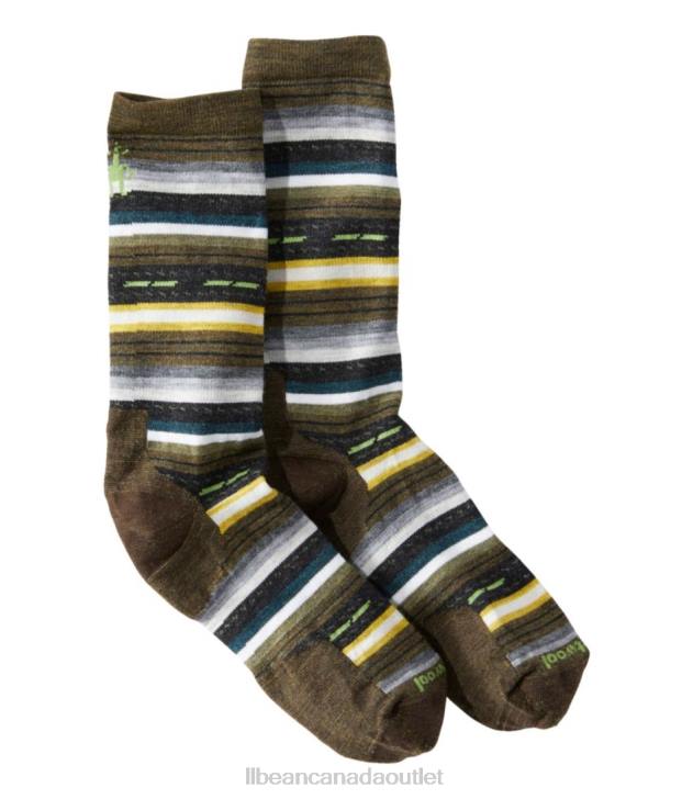 Accessories Military Olive H8XZ3566 Smartwool Everyday Margarita Crew Sock Men L.L.Bean