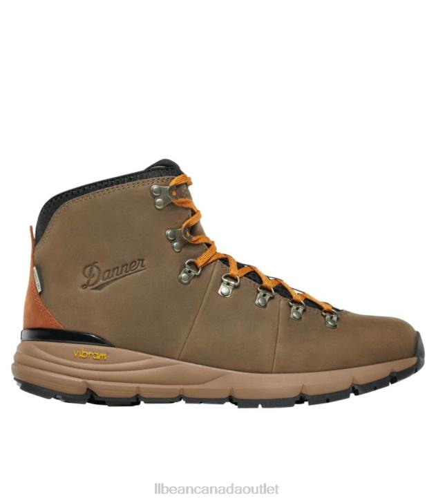 Footwear Chocolate Chip/Golden Oak H8XZ1196 Danner Mountain 600 Waterproof Hiking Boots Men L.L.Bean