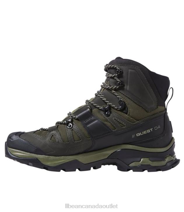 Footwear Olive Night/Peat/Safari H8XZ1122 Salomon Quest 4D GORE-TEX Hiking Boots Men L.L.Bean