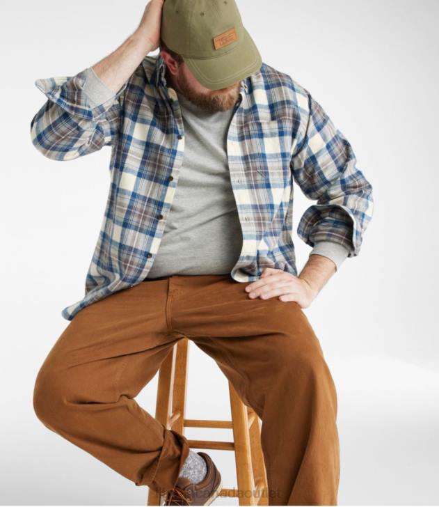 Clothing Dark Wash H8XZ6627 Jeans Men L.L.Bean x Double L