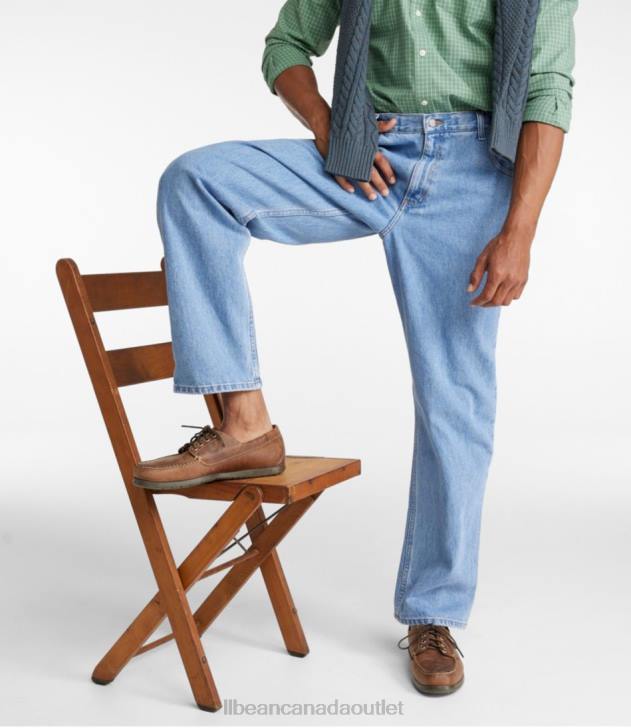 Clothing Dark Wash H8XZ6627 Jeans Men L.L.Bean x Double L