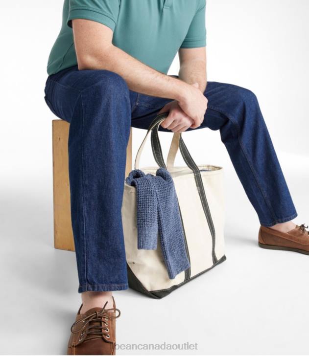 Clothing Faded Denim H8XZ670 Jeans Men L.L.Bean x Double L
