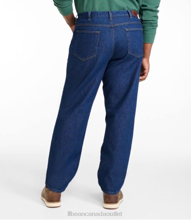 Clothing Stonewashed Denim H8XZ3501 Jeans Men L.L.Bean x Double L