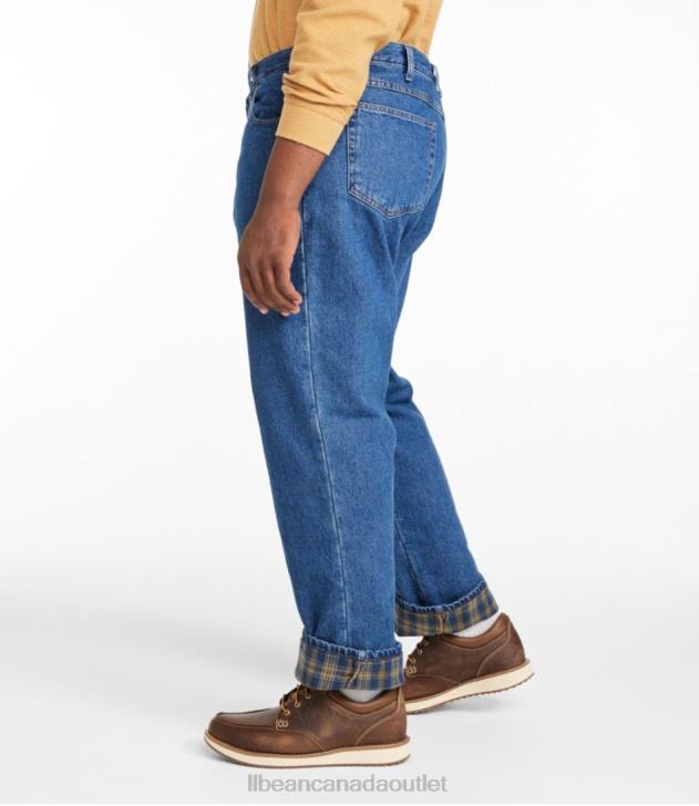 Clothing Stonewashed H8XZ799 Jeans Men L.L.Bean x Double L