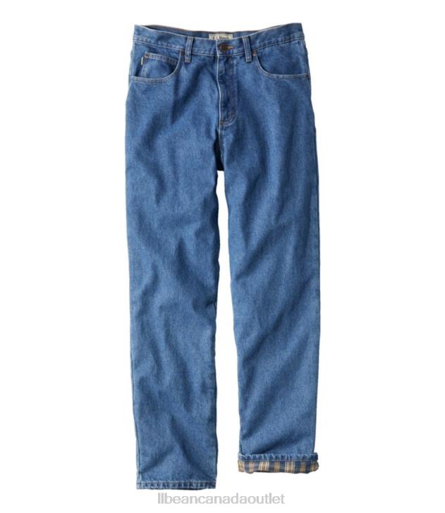 Clothing Stonewashed H8XZ799 Jeans Men L.L.Bean x Double L