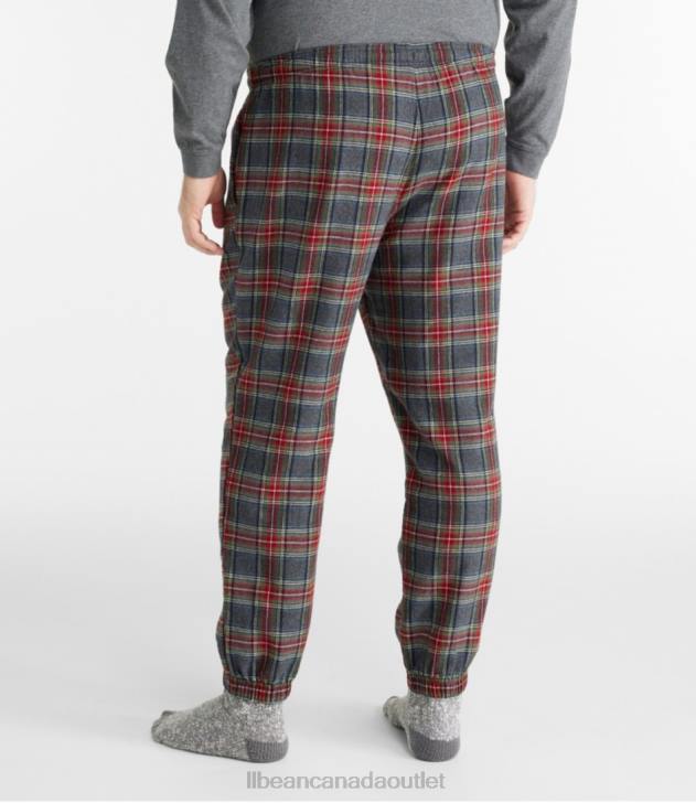 Clothing Black Watch Tartan H8XZ4924 Scotch Plaid Flannel Jogger Pants Men L.L.Bean