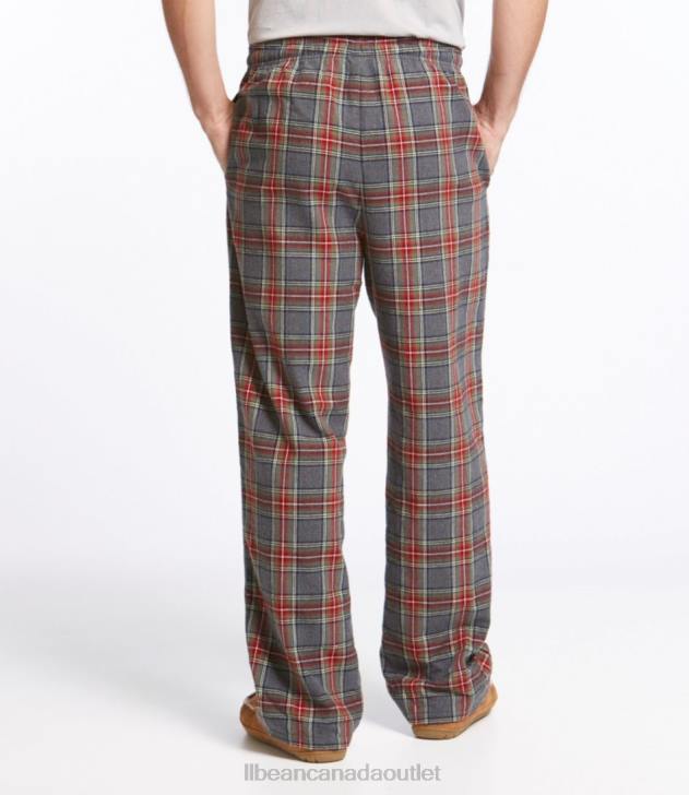 Clothing Morgan H8XZ3158 Scotch Plaid Flannel Sleep Pants Men L.L.Bean