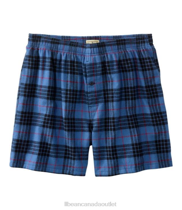 Clothing Morgan H8XZ346 Scotch Plaid Flannel Boxers Men L.L.Bean