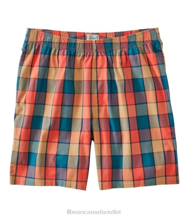 Clothing Paprika H8XZ301 Comfort Stretch Woven Sleep Shorts Men L.L.Bean