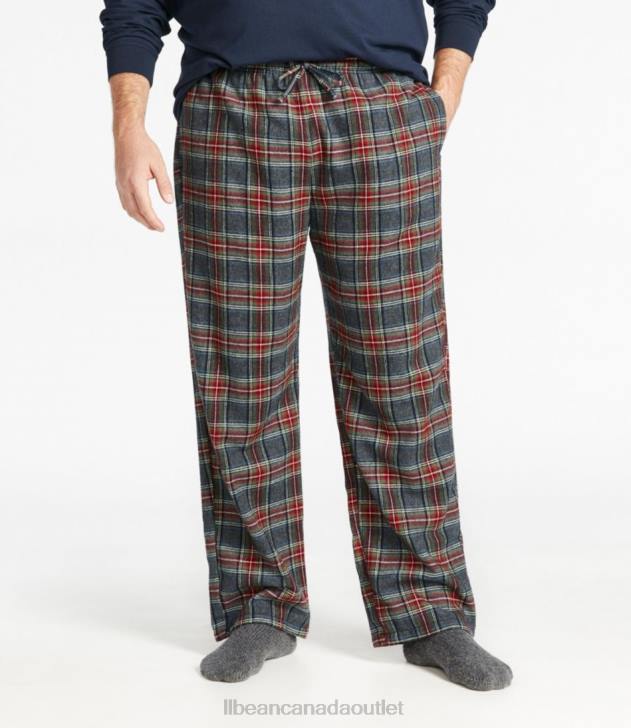 Clothing Washed Buchanan H8XZ5805 Scotch Plaid Flannel Sleep Pants Men L.L.Bean